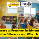 Daycare vs Preschool in Edmonton