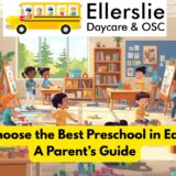 best preschool Edmonton childcare classroom learning