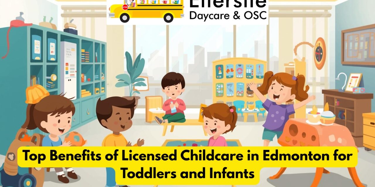 Top Benefits of Licensed Childcare in Edmonton for Toddlers and Infants